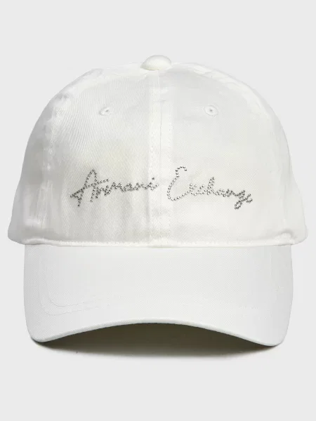 Кепка Armani Exchange біла