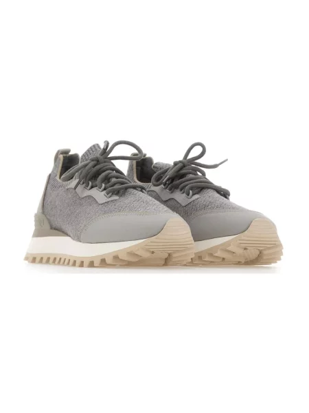 Sneakersy Eleventy wełniane szare