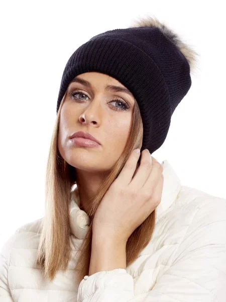 Șapcă Wool Fashion Italia negru