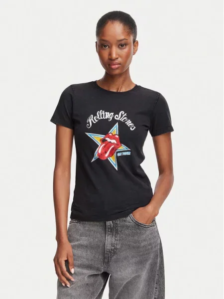 Guess Jeans Tricou negru