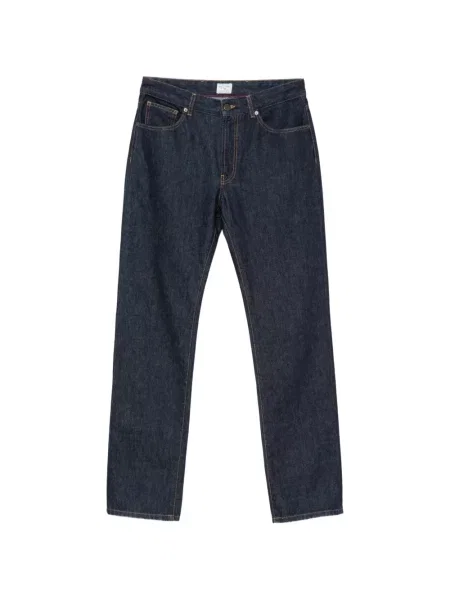 Blugi Mc2 Saint Barth cu broderie albastru