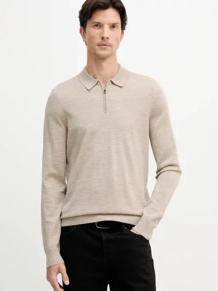 Joop! pulover de lână light bej