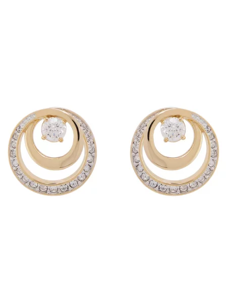 Swarovski Auskarai auksas