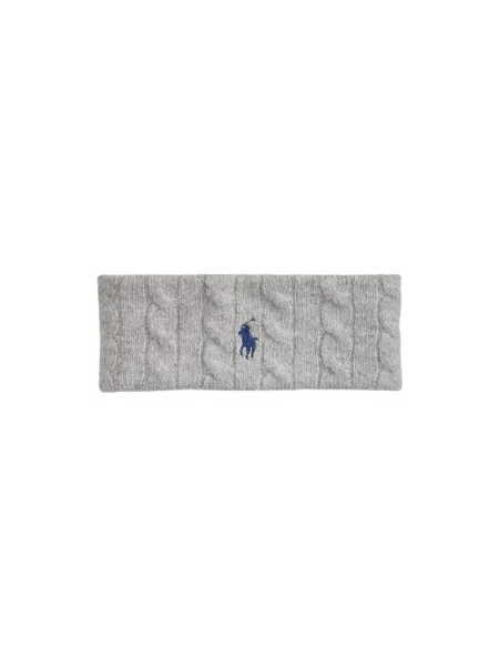 Czapka Polo Ralph Lauren wełniana szara