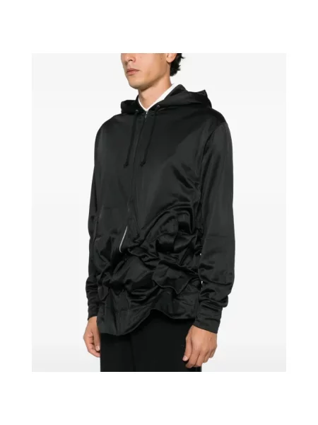 Bluza z kapturem Comme Des Garcons z kapturem czarna