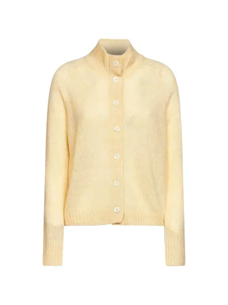 Gulerat cardigan Blanca Vita galben