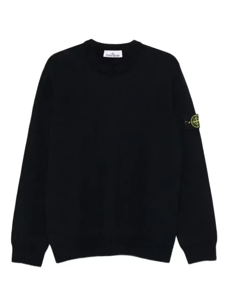 Pulover Stone Island cu strasuri albastru