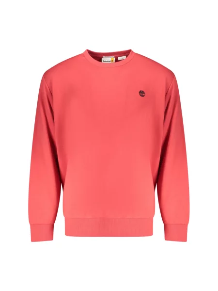 Bluza Timberland z długim rękawem czerwona