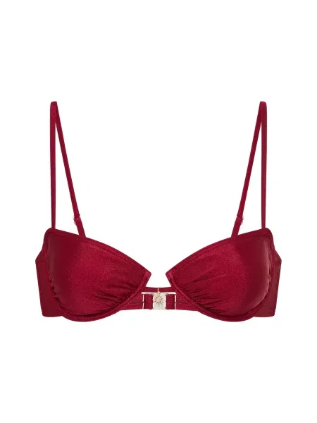 LSCN by LASCANA Sutien costum de baie roşu închis
