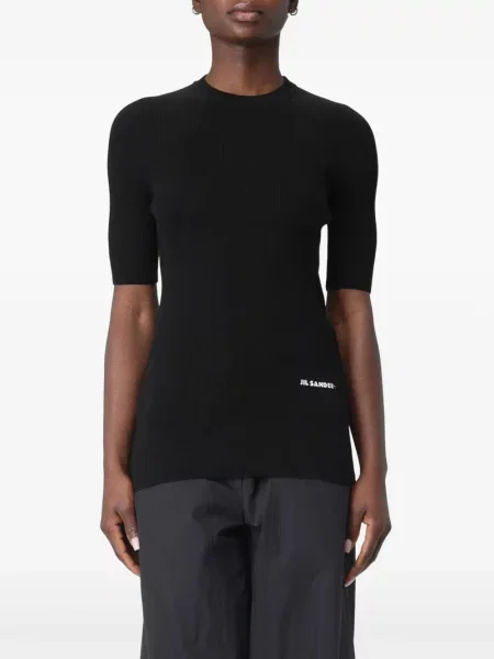 Μικρός μπλούζα Jil Sander μαύρο