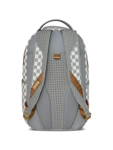 Ruksak Sprayground karirani siva