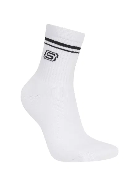 Ponožky Skechers biela