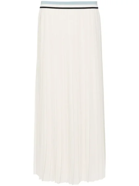 Fusta plisata Moncler plisată până la genunchi