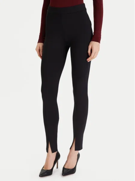 Leggings Wolford cu talie înaltă din jerseu negru