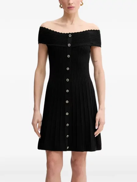 Rochie mini Morgan tricotate negru