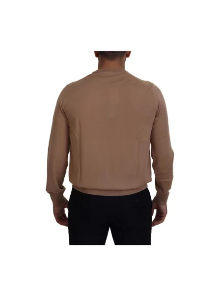 Sweter Dolce And Gabbana z kaszmiru beżowy