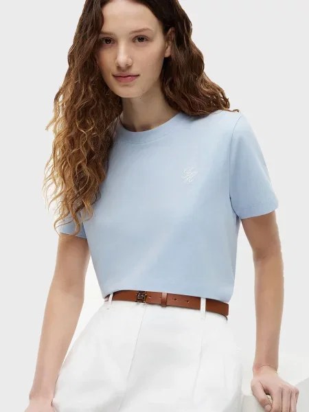 Футболка Tommy Hilfiger блакитна