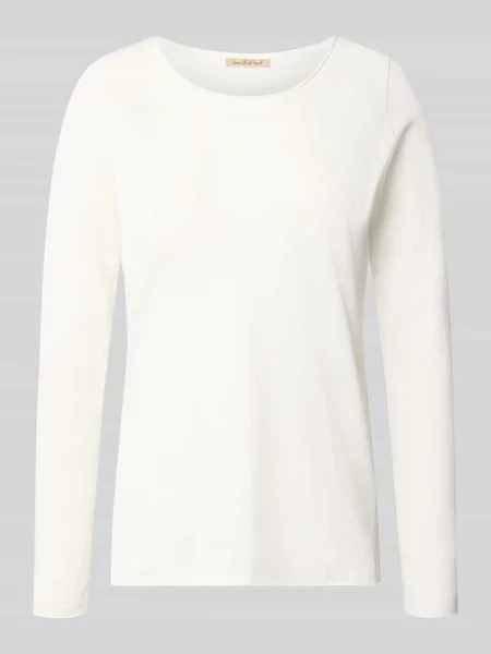 Longsleeve z okrągłym dekoltem Smith And Soul biała