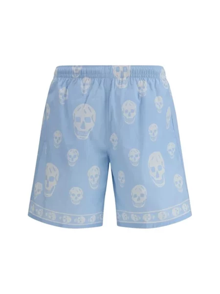 Bermudy Alexander Mcqueen niebieskie