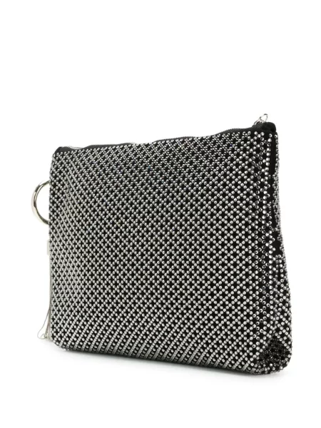 Geantă plic Jimmy Choo negru