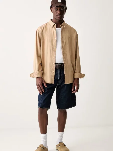 Levi's kratke hlače denim BAGGY modra