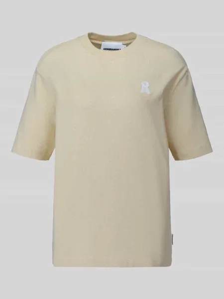 T-shirt o luźnym kroju z czystej bawełny model TARJAA' Armedangels