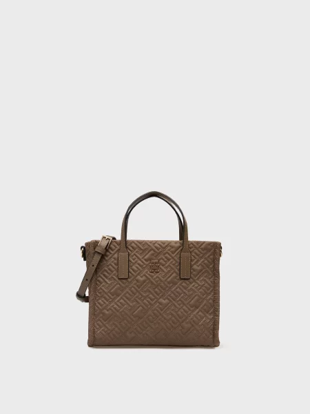 Мини сумка Tommy Hilfiger коричневая