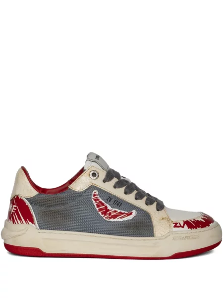 Sneakerși Zadig&voltaire gri