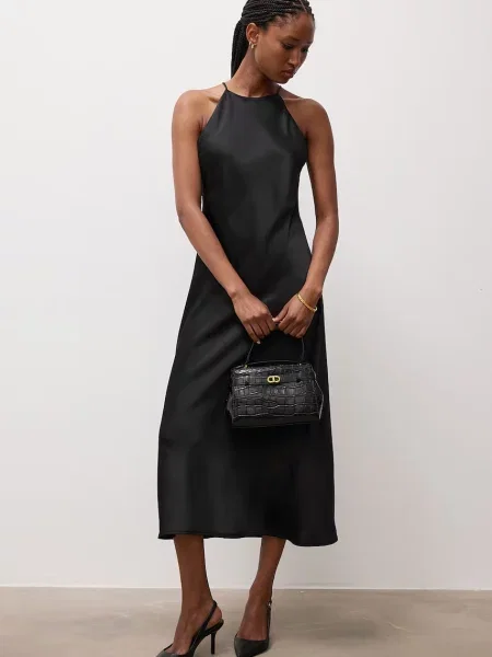 Answear.LAB rochie lenjerie intimă cu negru