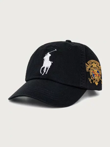 Polo Ralph Lauren czapka z daszkiem czarna