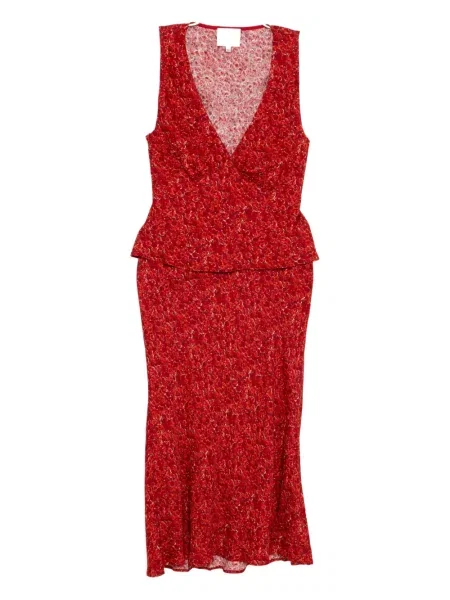 Spódnica Reformation czerwona