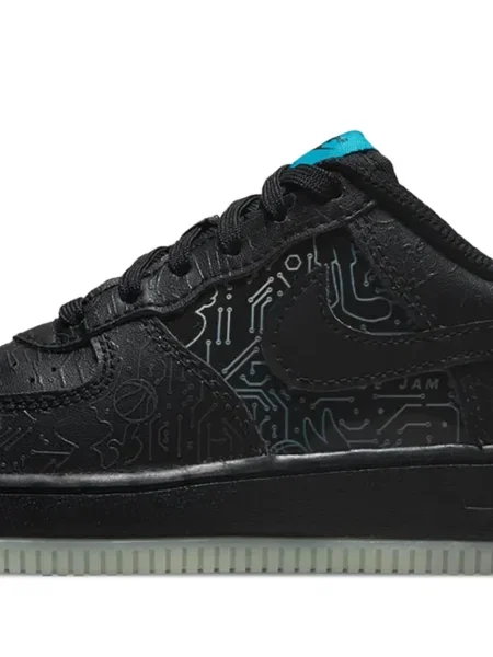 Sneakersy dziecięce Nike Air Force 1 czarne