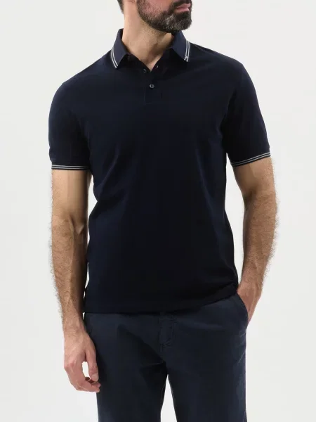 Поло Emporio Armani синє