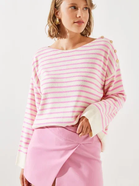 Pulover Bianco Lucci roz