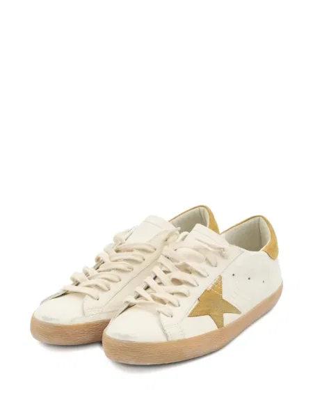 Sneakerși Golden Goose din piele alb
