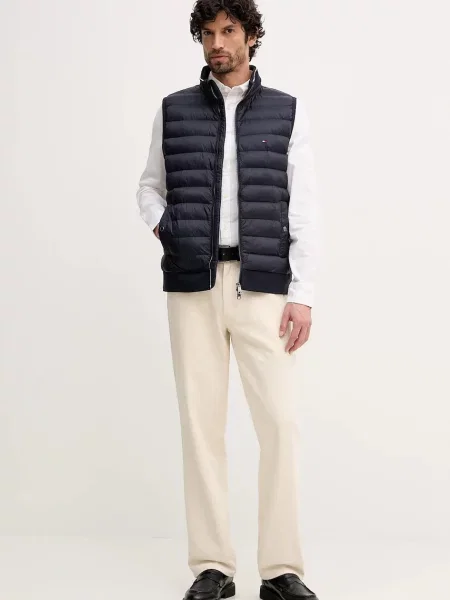 Tommy Hilfiger bezrękawnik przejściowy granatowy