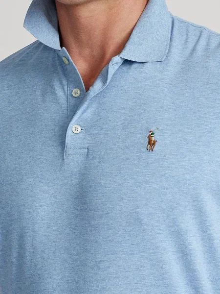 Поло Polo Ralph Lauren однотонне рожевий