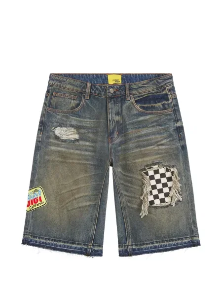 Pantaloni scurți din denim Diet Starts Monday zdrențuiți albastru