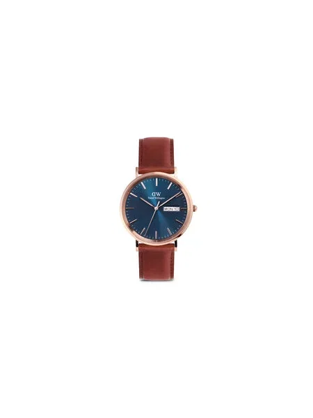 Daniel Wellington Hodinky Classic Day Display 40 zlato růžové