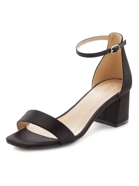 LASCANA Sandali črna