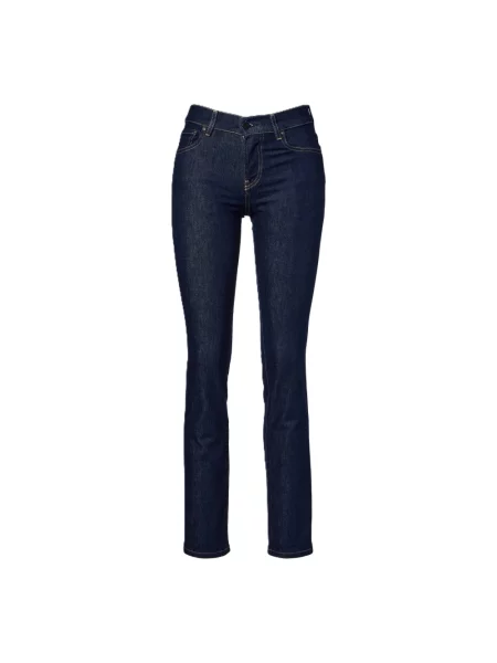 Jeansy skinny Ag Jeans klasyczne niebieskie