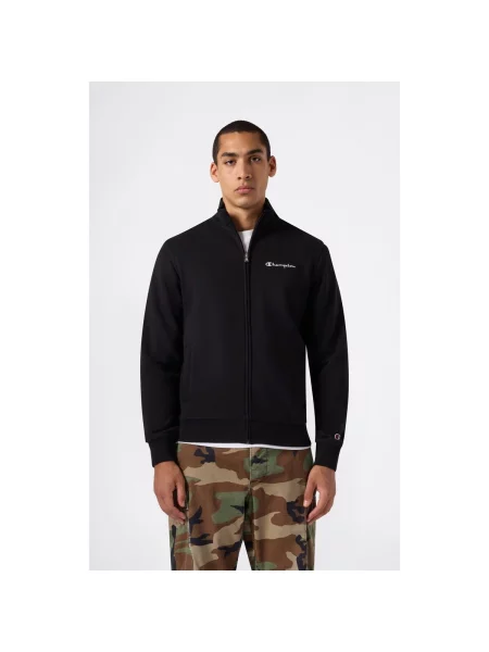 Mikina na zips Champion čierna