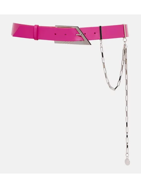 Curea The Attico din piele roz