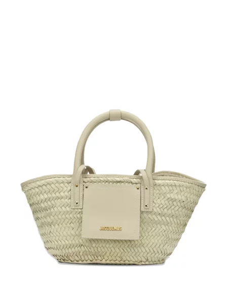 Δερμάτινη τσάντα shopper Jacquemus