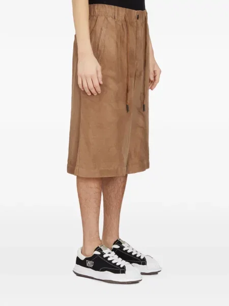 Kratke hlače Andrea Ya'aqov s vezicama smeđa