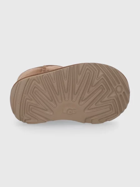 UGG Детски велурени апрески кафяво