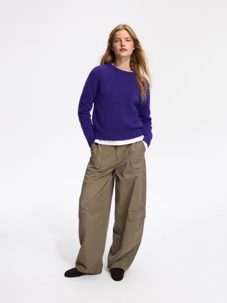 Свитер Reserved фиолетовый