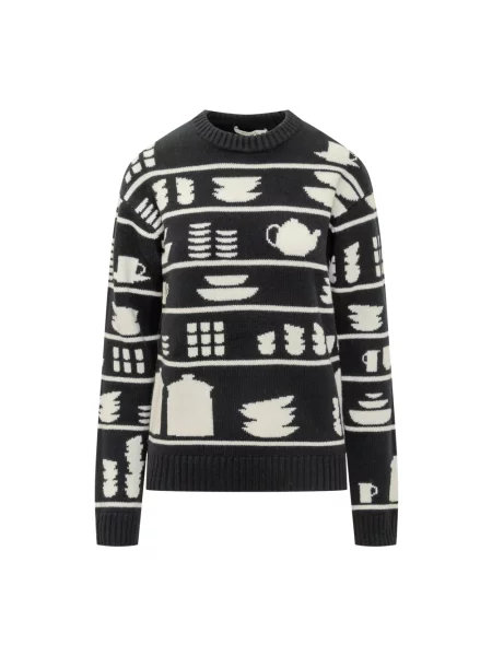 Sweter Jw Anderson wełniany czarny