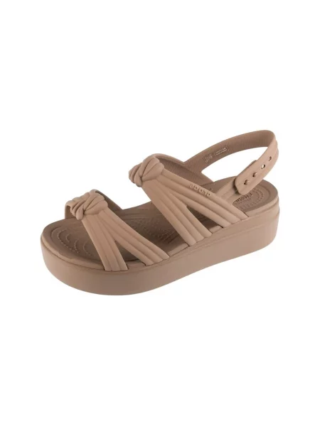 Félcipő Crocs bézs