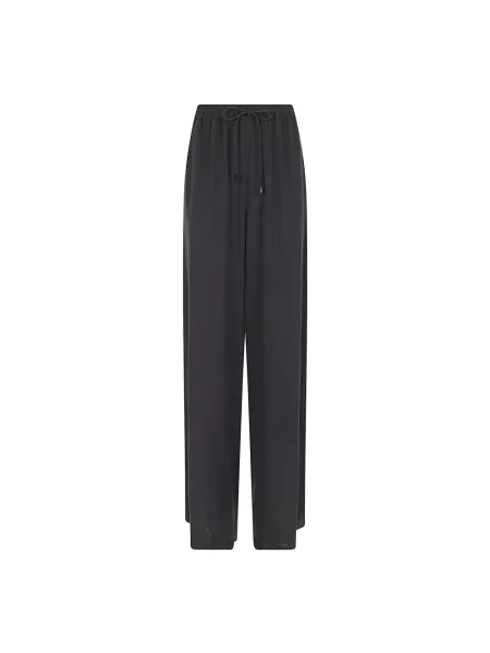 Spodnie Max Mara niebieskie